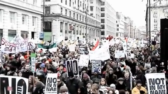 'We are many': protesten 15 february 2003