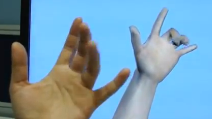 Volgen 3D gebaren de touchscreens op?