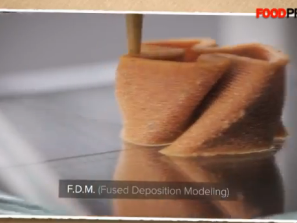 Voedsel via een 3D printer?