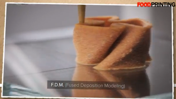 Voedsel via een 3D printer?