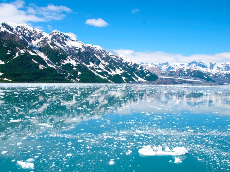 NASA data about melting ice caps