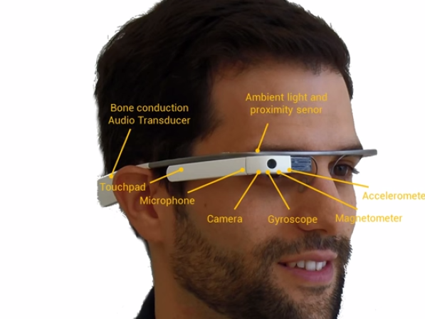 Google Glass voor bijhouden lichaamsfunties
