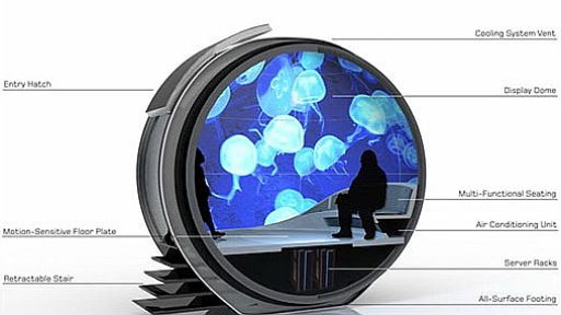 Immersive cocoon, je lichaam als interface