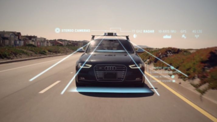 Sensor maakt Audi 'autonoom'