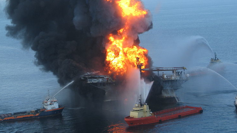 BP olieramp Deepwater Horizon in perspectief