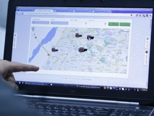 Dengue-epidemie monitoren via crowdsourcing