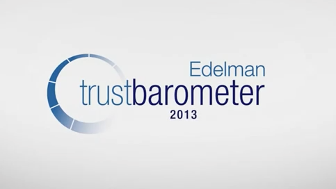 Edelman 'vertrouwen' barometer 2013
