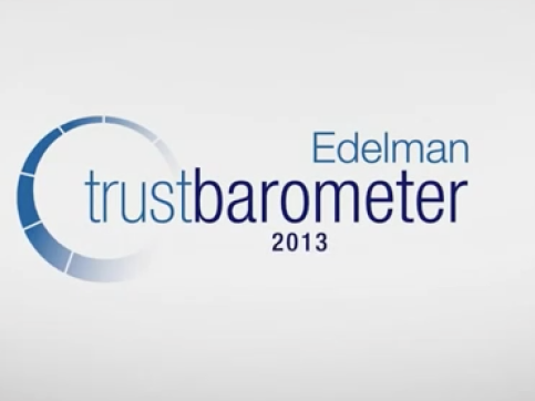 Edelman 'vertrouwen' barometer 2013