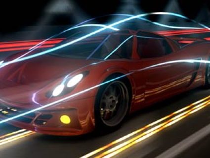 De elektrische auto is ook snel