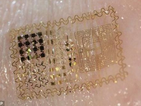 Elektronische huid, de sensor voor zorg van de toekomst