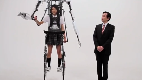 Exoskeleton voor de Japanse consument