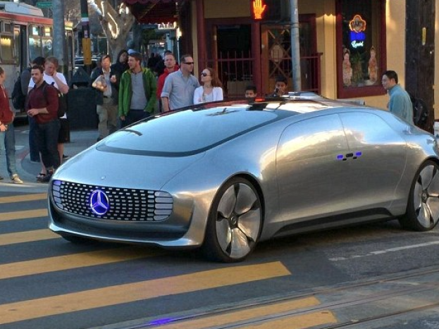 Stir because of Mercedes self driving car