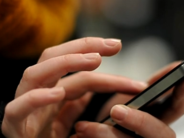 Virtuel fysiek contact via smartphone scherm