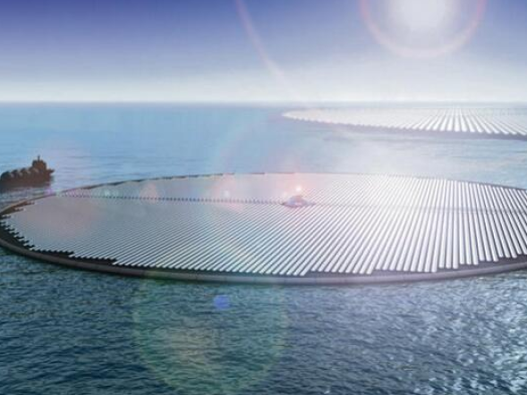 Floating solar parks of Japan