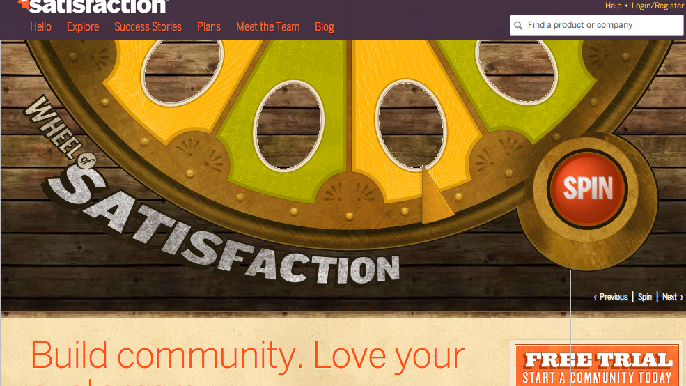 Get Satisfaction: dialoog klant en organisatie