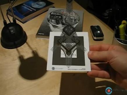 Augmented reality in Google earth