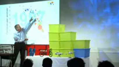 Rosling; ontwikkeling wereldbevolking 1960 - 2050