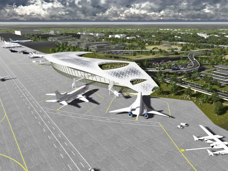 Luchthaven van de toekomst