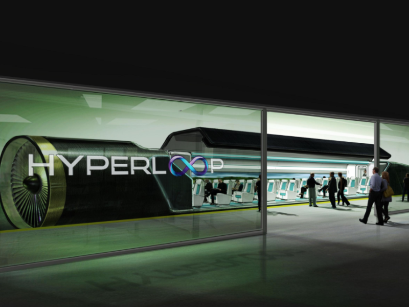 Hoe ziet een ritje hyperloop eruit?