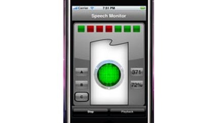 De Iphone tegen stotteren