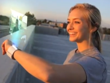 iWatch met 3D hologrammen?