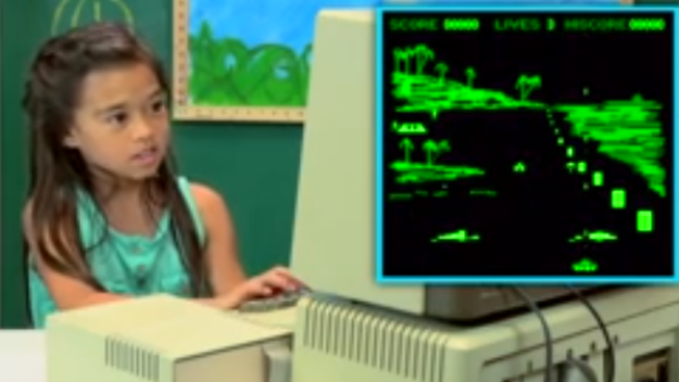 Hoe kinderen reageren op oude computers?