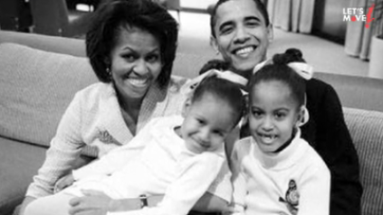 Michelle Obama gaat voor gezondheid kinderen