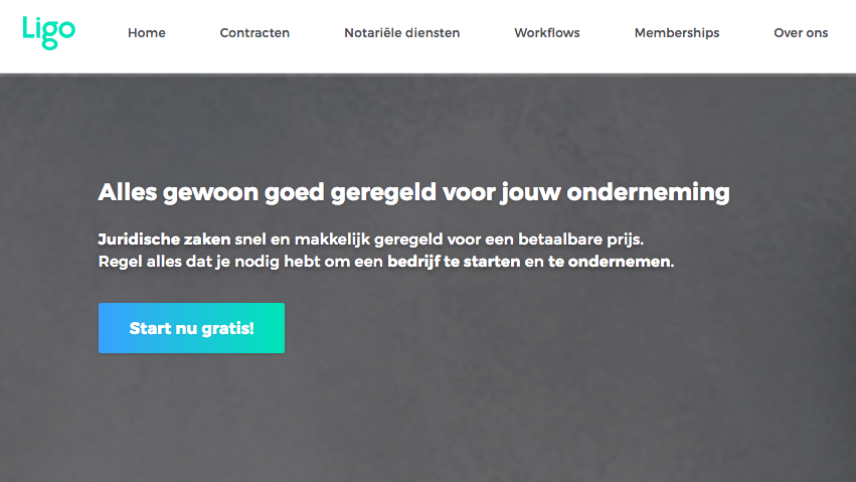 Ligo: eenvoudig juridisch advies voor ondernemers