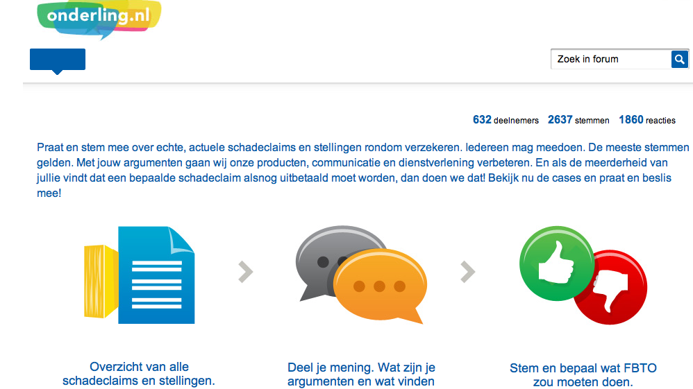 Onderling: denk mee met schade-uitkering