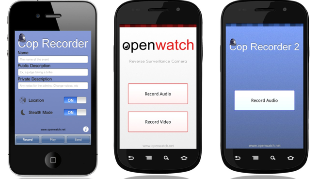 OpenWatch: overheden bekijken ons, wij kijken terug