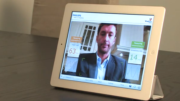 Philips 'vital signs' app voor iPad