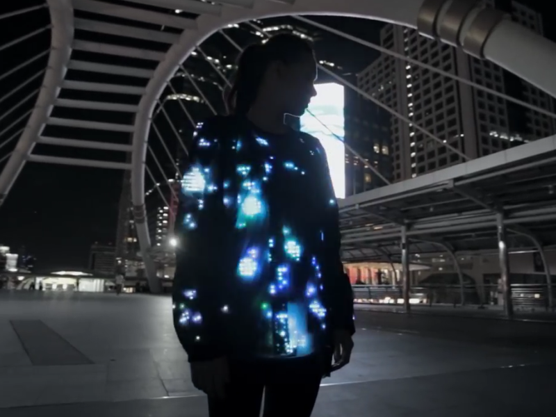 Programmable clothes going commercial