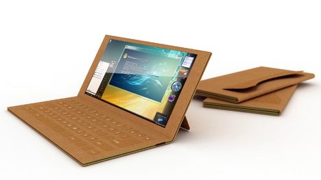 Laptop van de toekomst  = disposable