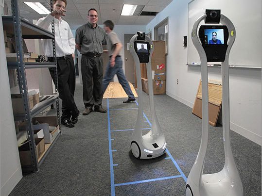 Manage by roboting around
