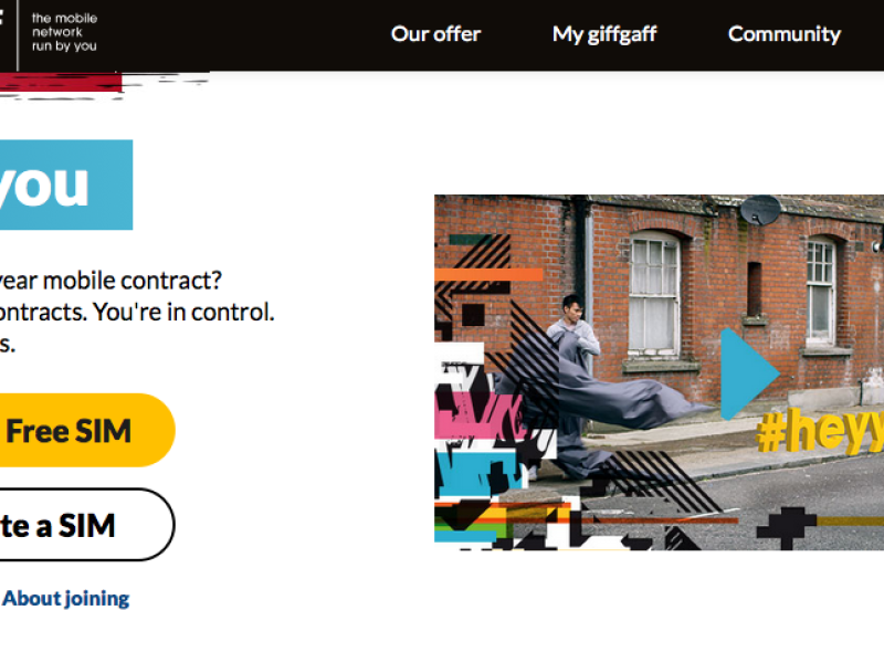 Giffgaff, voor en door consumenten