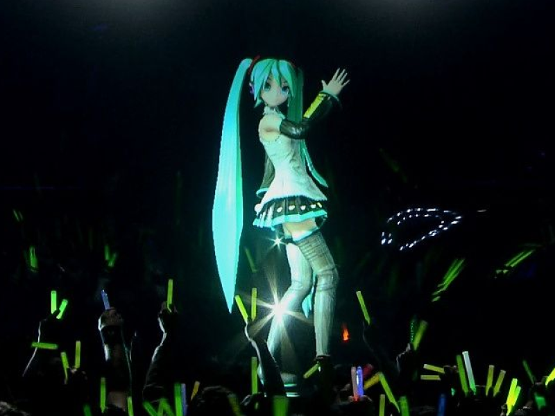 Vocaloid, de toekomst van popconcerten