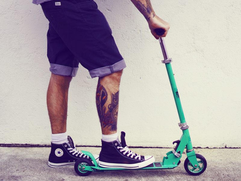 Spin, de afstandbestuurbare step