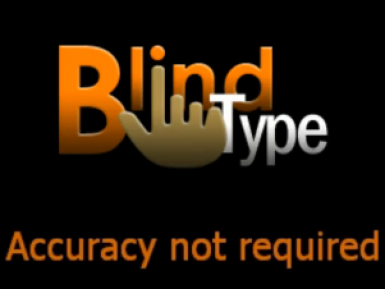 Blindtype, een werkende autocorrectie?