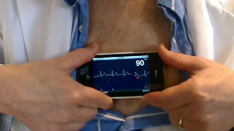 Iphone als ECG