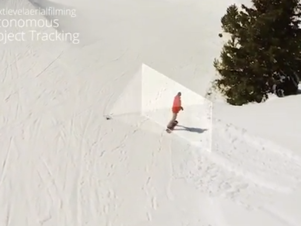 World’s first automatic flying follow-cam