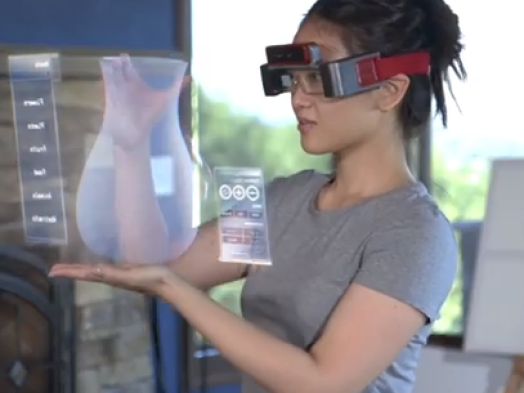 SpaceGlasses, de ultieme augmented reality bril?