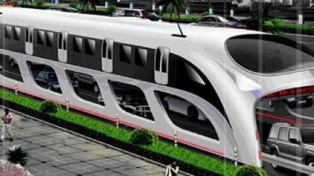 De mega bus voor China voor de toekomst