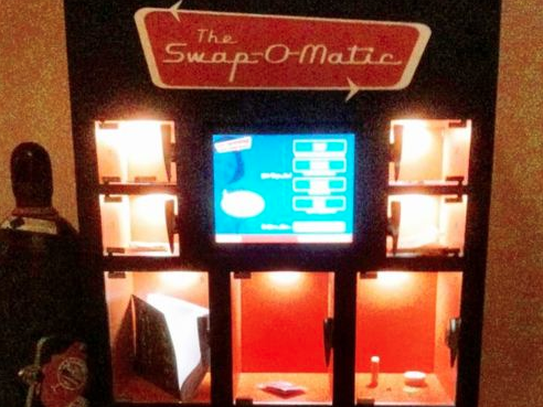 Swap-o-Matic, hergebruik, bespaar meer dan geld