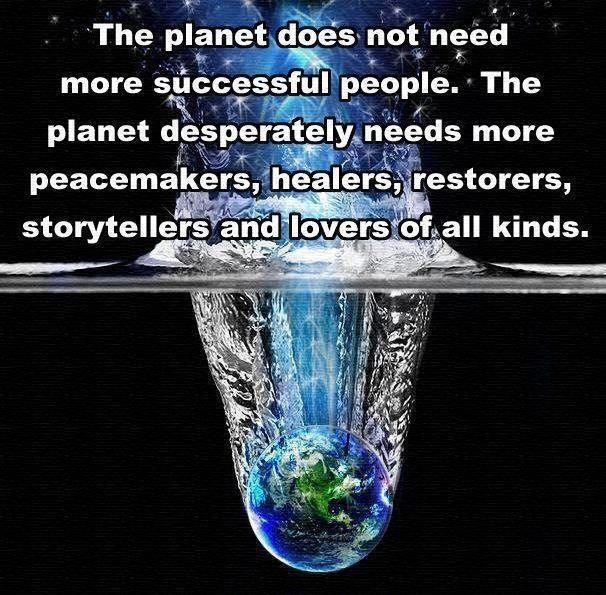the planet needs