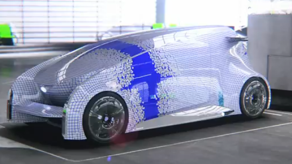 Toyota's auto van de toekomst