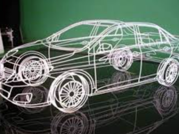 The transparent car