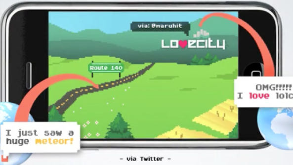 Tweet Land: tweets bepalen de gameplay
