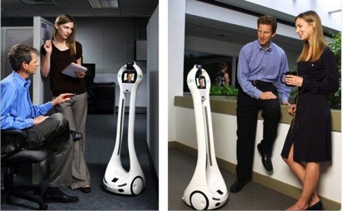 VGO Robot in kantoor