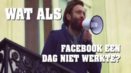 Wat als Facebook een dag niet zou werken?