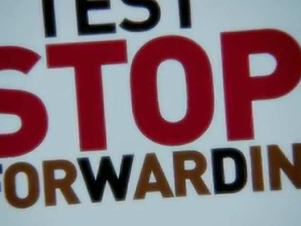 Stop 'forwarding' die troep naar mij